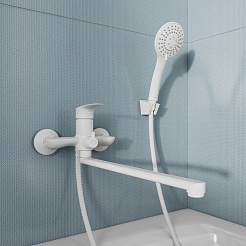 Milardo Смеситель для ванны Rora RORWT00M10 универсальный – фотография-3